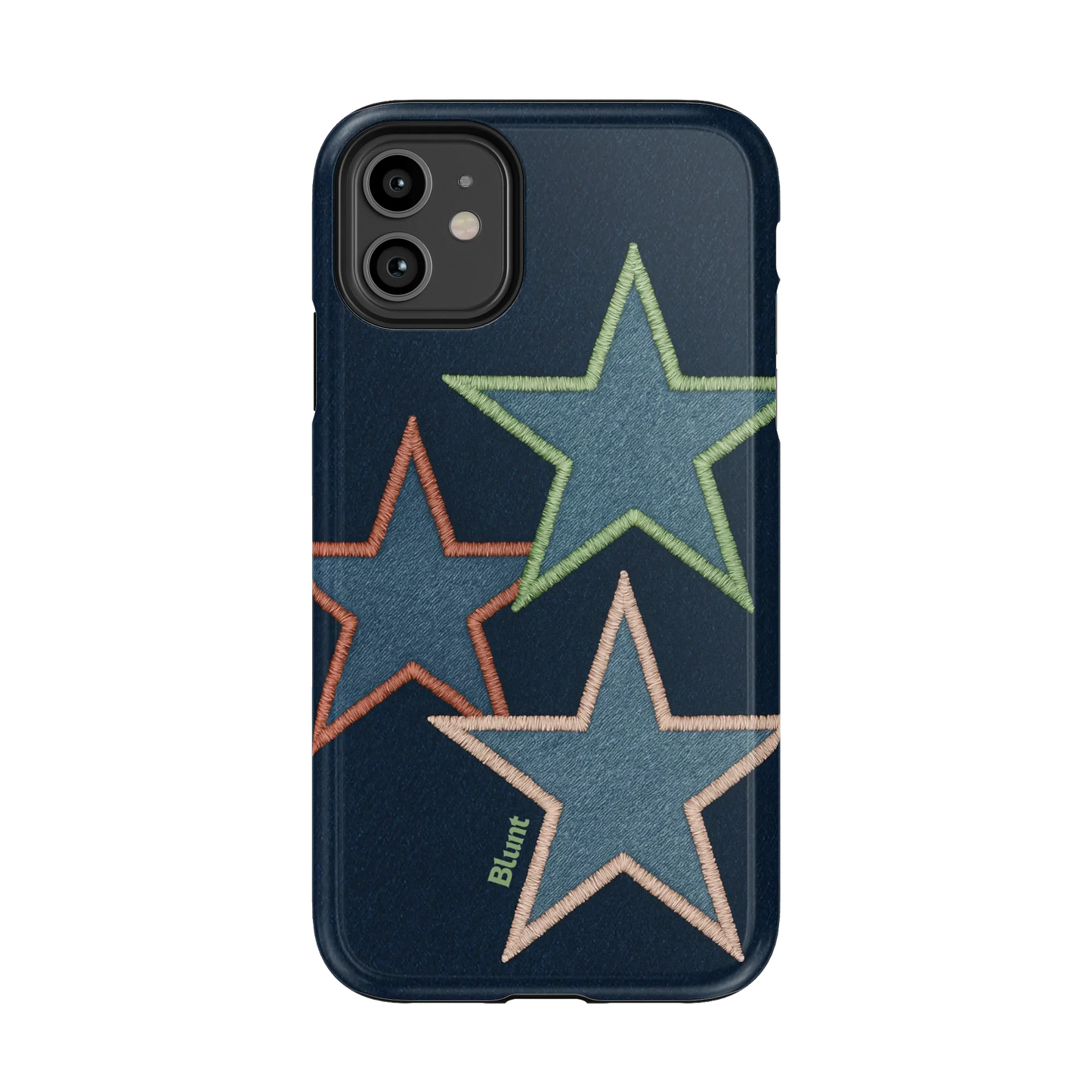 Neon Stars iPhone Case