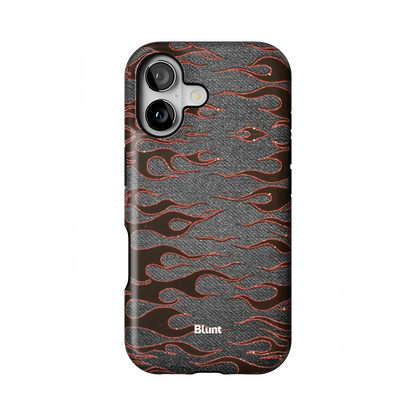 Steel Flame iPhone Case