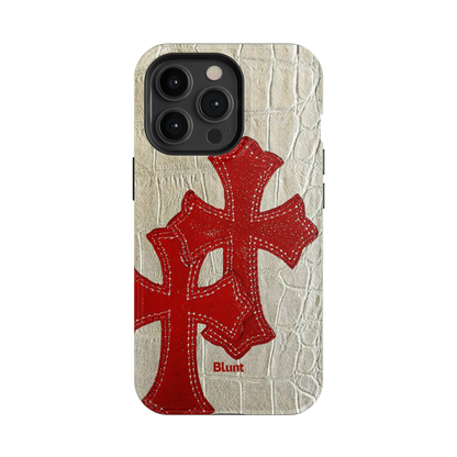 Crimson Creed iPhone Case