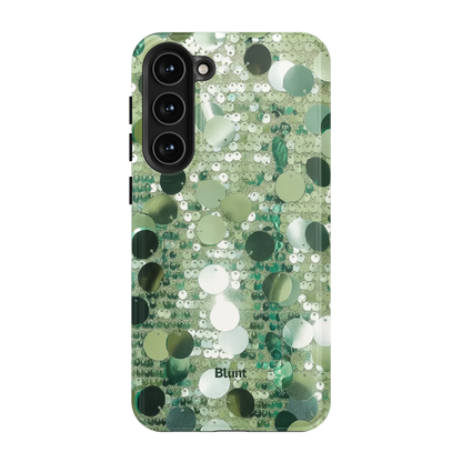 Sage Glitz Samsung Case