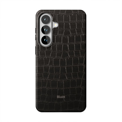 Onyx Croc Samsung Case