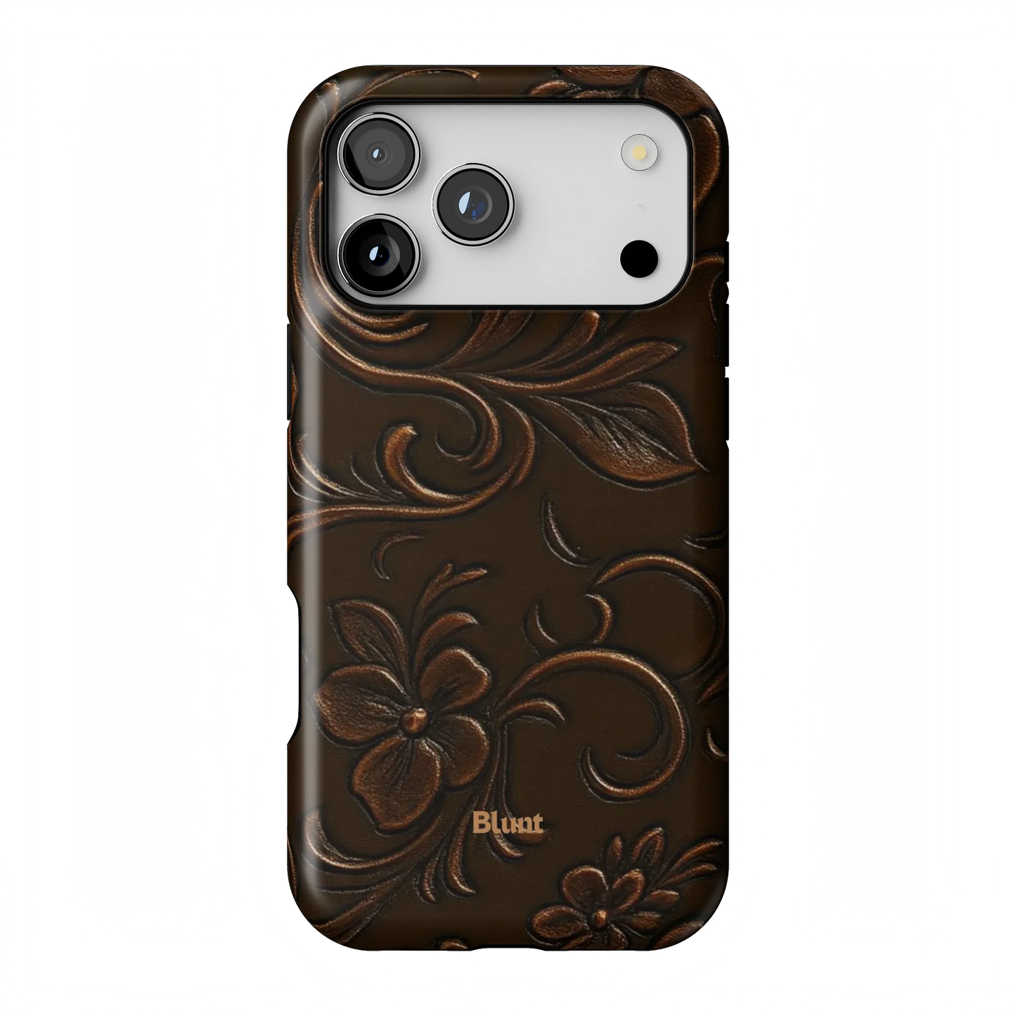 Tooled Leather iPhone Case