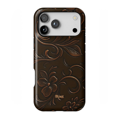 Tooled Leather iPhone Case