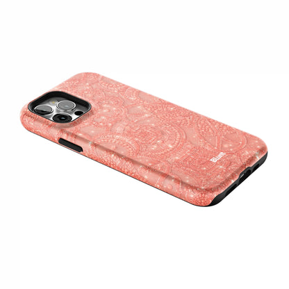 Coral-Glam-iphone-case-iPhone 12 Pro-2