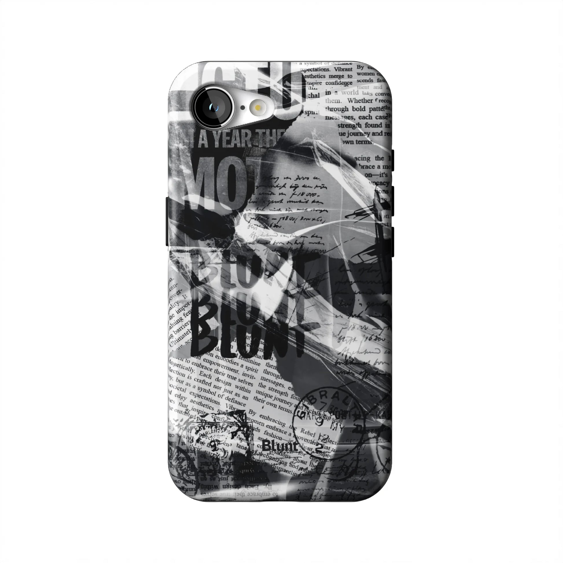 Black-Love-Letter-iphone-case-iPhone 17 E-1
