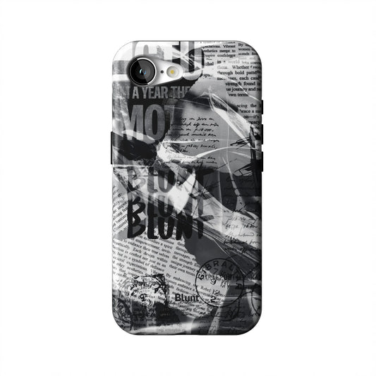 Black-Love-Letter-iphone-case-iPhone 17 E-1