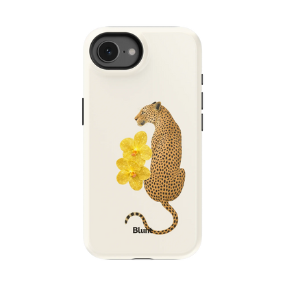 White Cleo iPhone Case