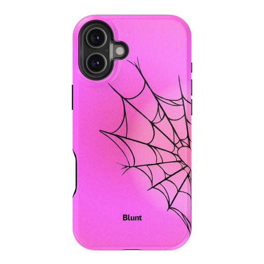 Pink Web iPhone Case