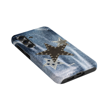 Denim Starstud Samsung Case