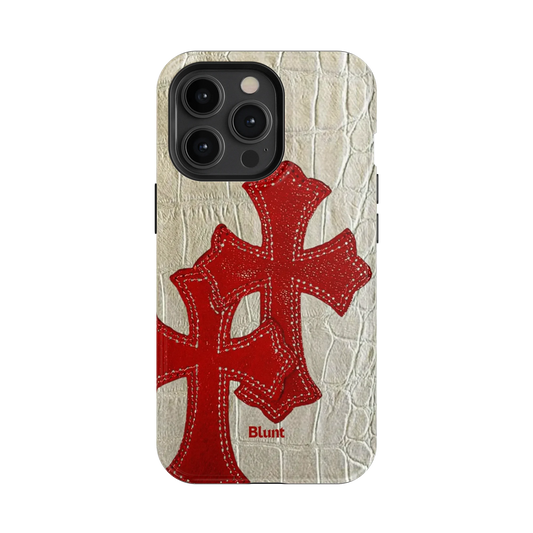 Crimson Creed iPhone Case