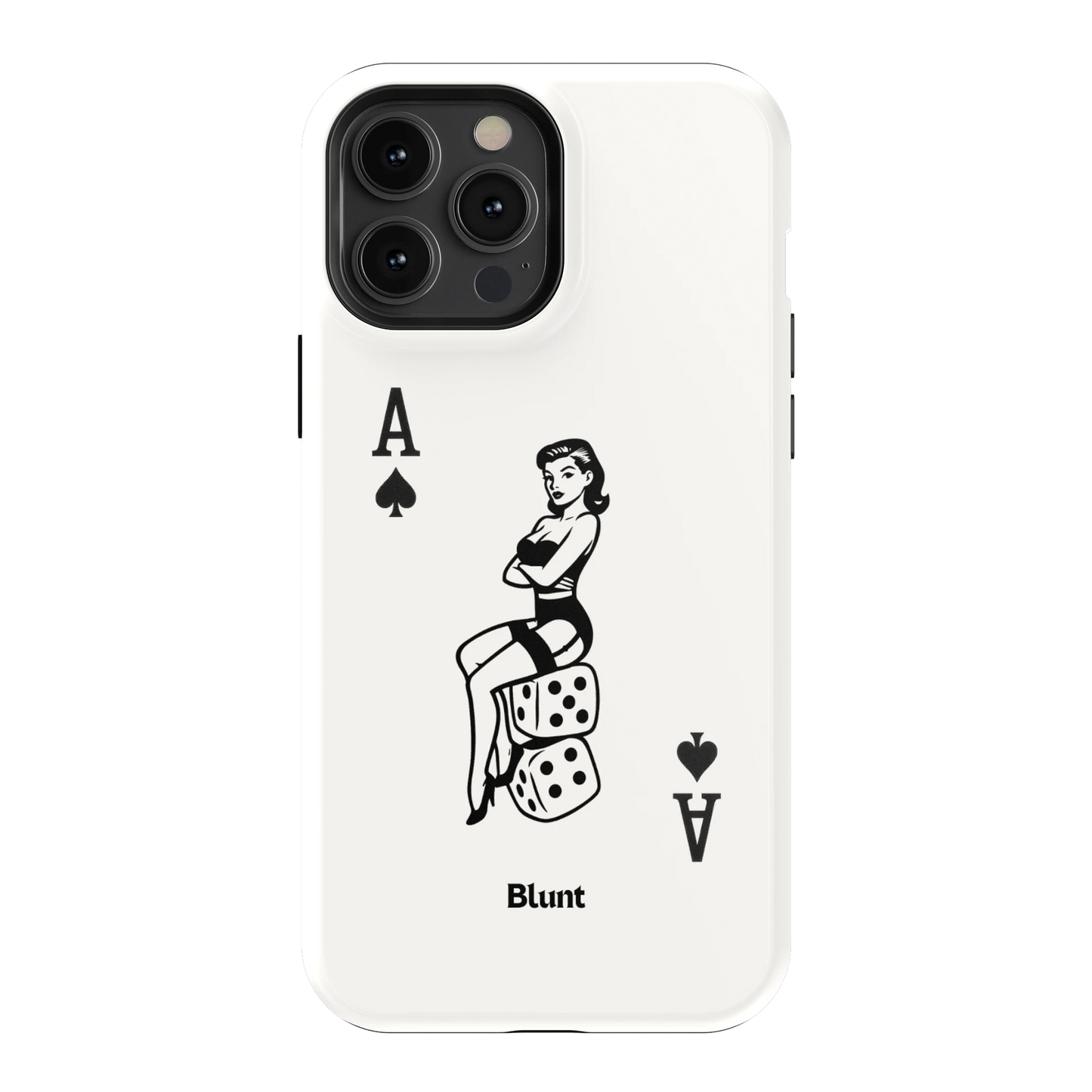 Lady Ace iPhone Case