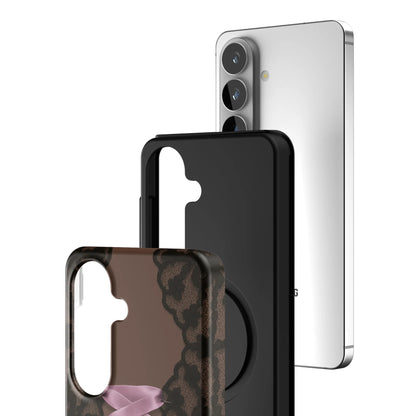 Brown-Corset-samsung-case-Galaxy S26-3