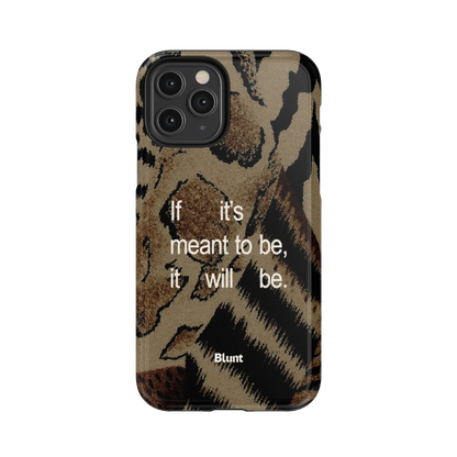 Meant To Be iPhone Case
