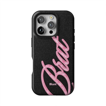 Pink-Brat-iphone-case-iPhone 16 Pro-1