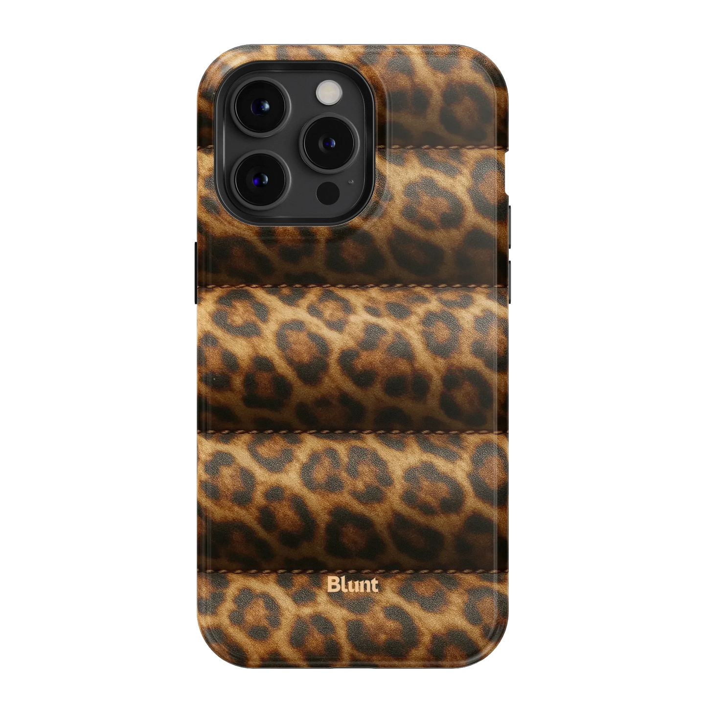Cheetah Puffer iPhone Case