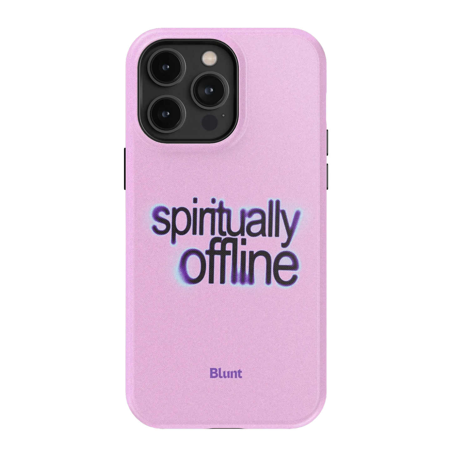 Spiritually Offline iPhone Case