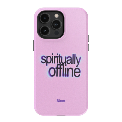 Spiritually Offline iPhone Case