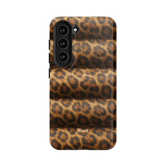 Cheetah Puffer Samsung Case