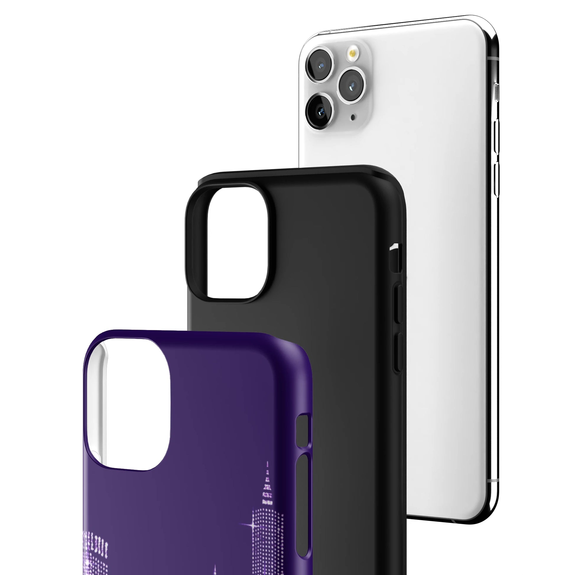 Purple-NYC--SKYELINE-iphone-case-iPhone 11 Pro Max-3
