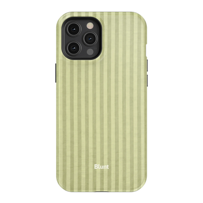 Olive Stripe iPhone Case