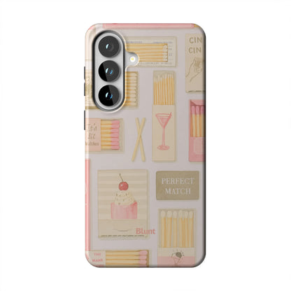 Pink Match Samsung Case