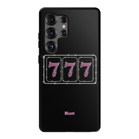 Pink Lucky 777 Samsung Case
