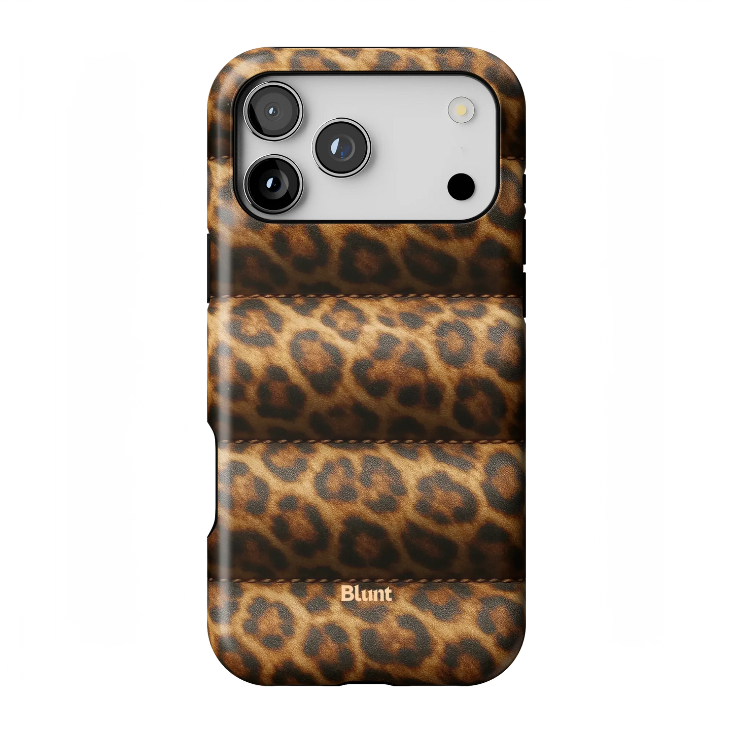 Cheetah Puffer iPhone Case