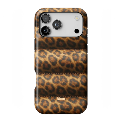 Cheetah Puffer iPhone Case