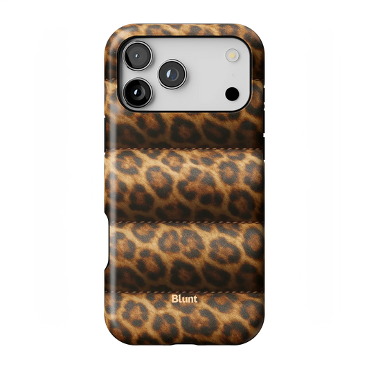 Cheetah Puffer iPhone Case