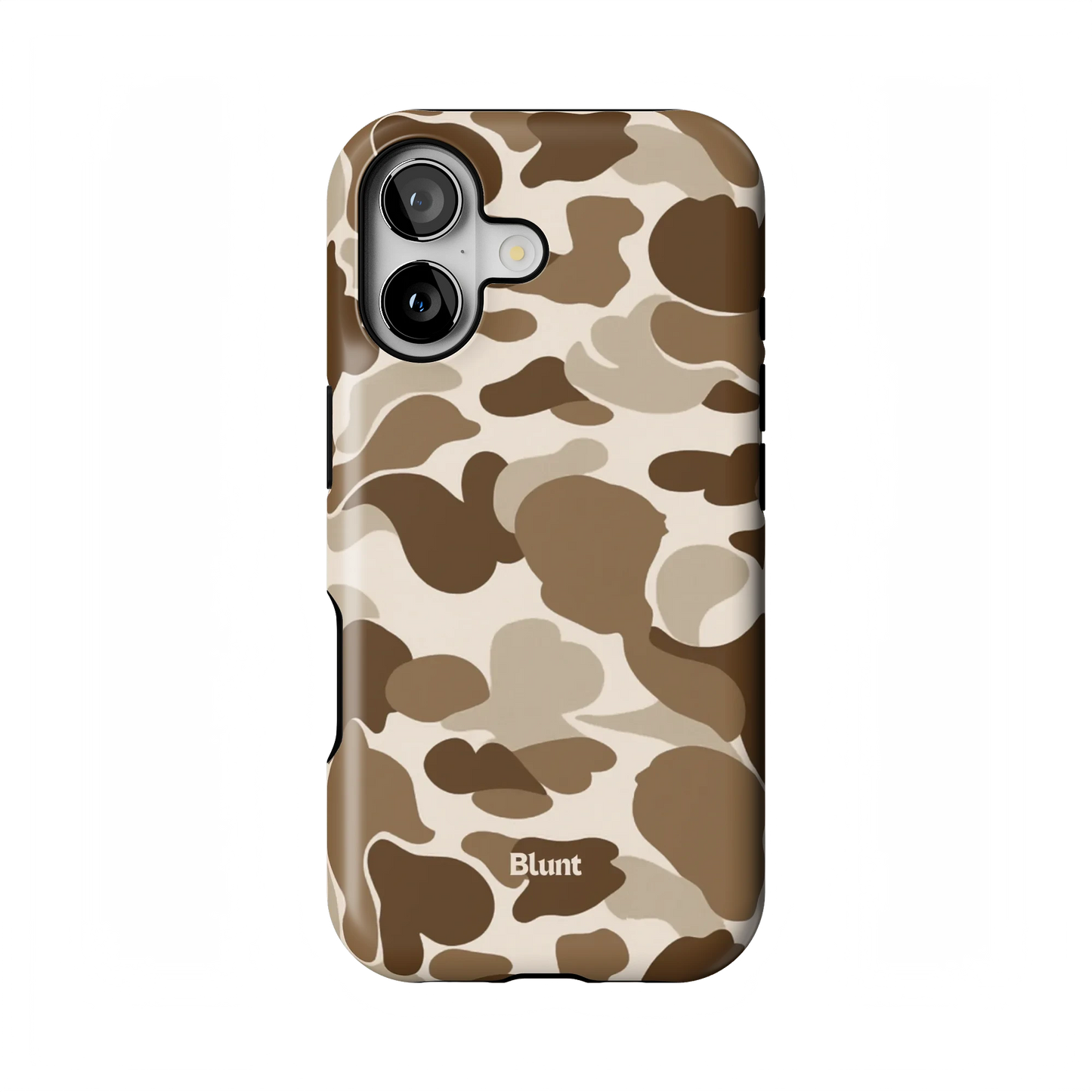 Brown Camo iPhone Case