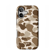 Brown Camo iPhone Case
