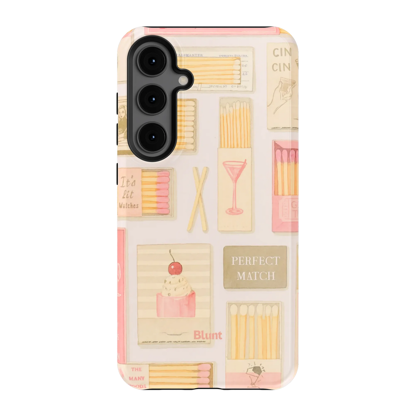 Pink Match Samsung Case