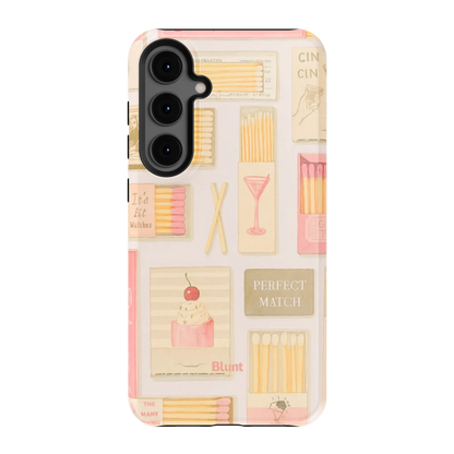 Pink Match Samsung Case