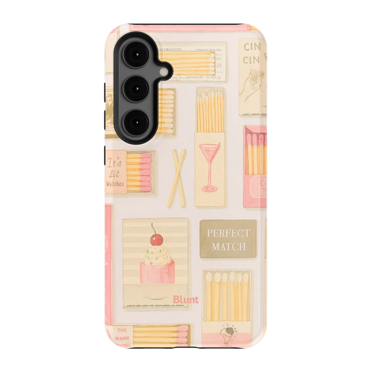 Pink Match Samsung Case