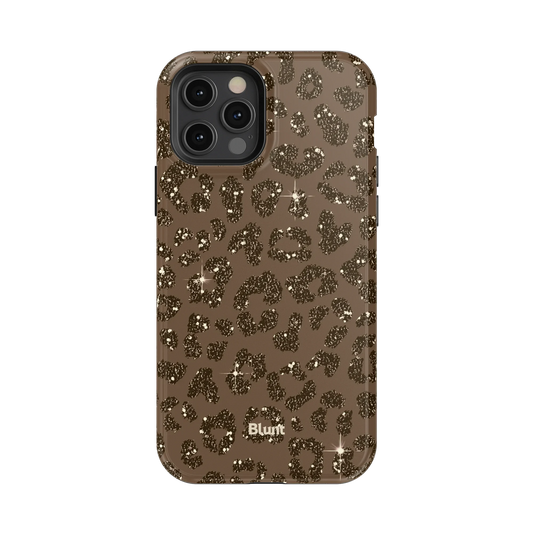 Brown Cheetah Print iPhone Case