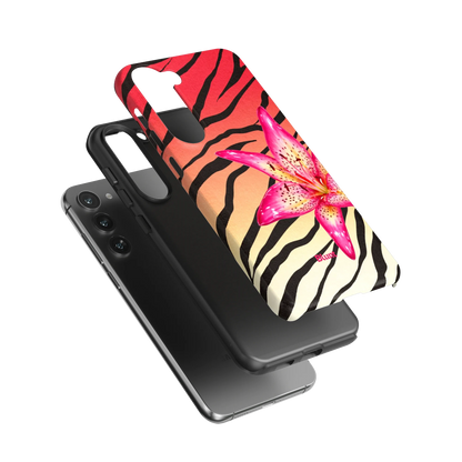 Striped-Lilly-samsung-case-Galaxy S23 Plus-3
