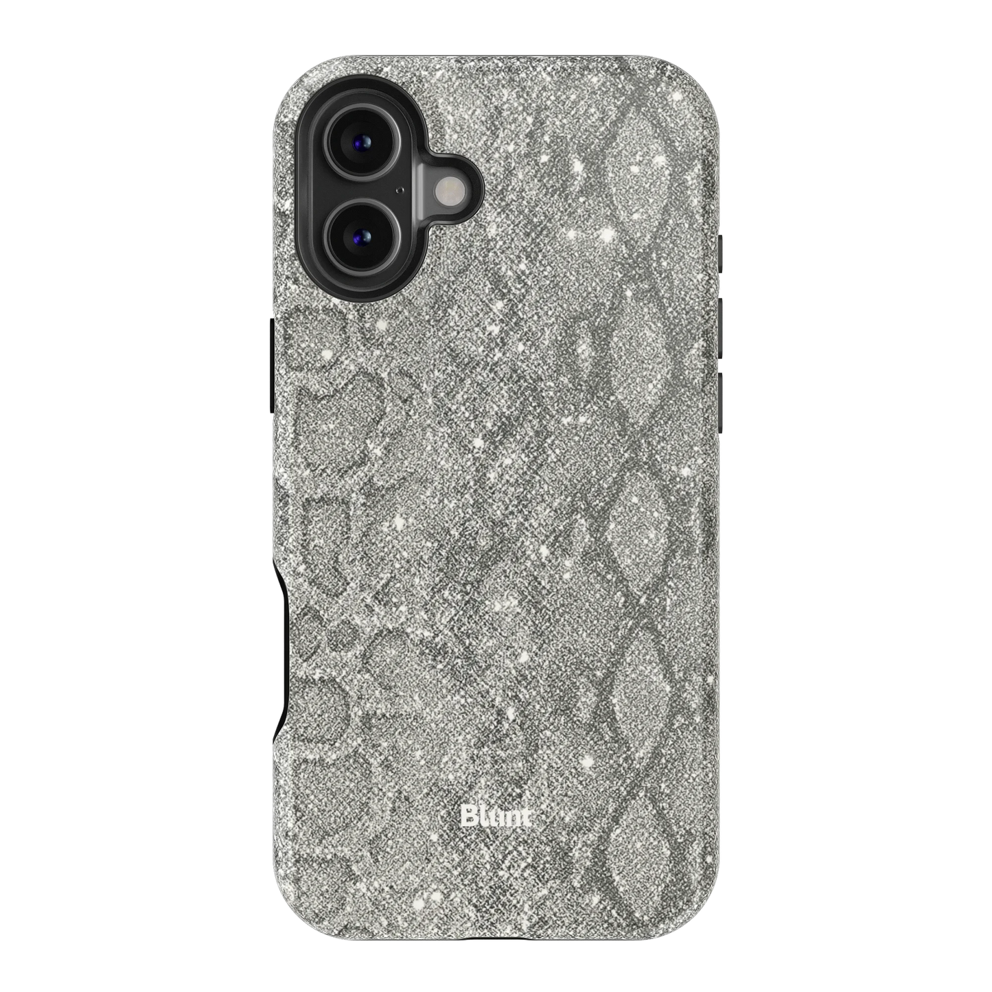 Silver Python iPhone Case