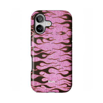 Fuchsia Heat iPhone Case
