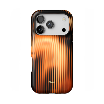 Copper Ripple iPhone Case