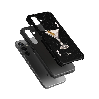 Black Dirty Martini Samsung Case