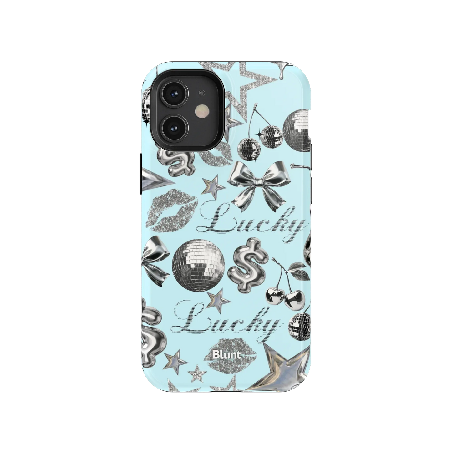 Lucky Baby Blue iPhone Case