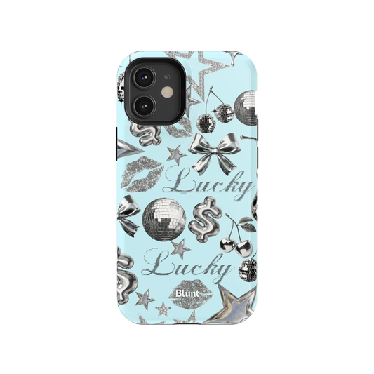 Lucky Baby Blue iPhone Case
