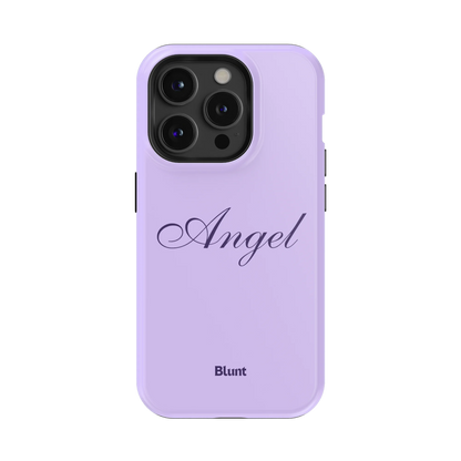 Purple Angel iPhone Case