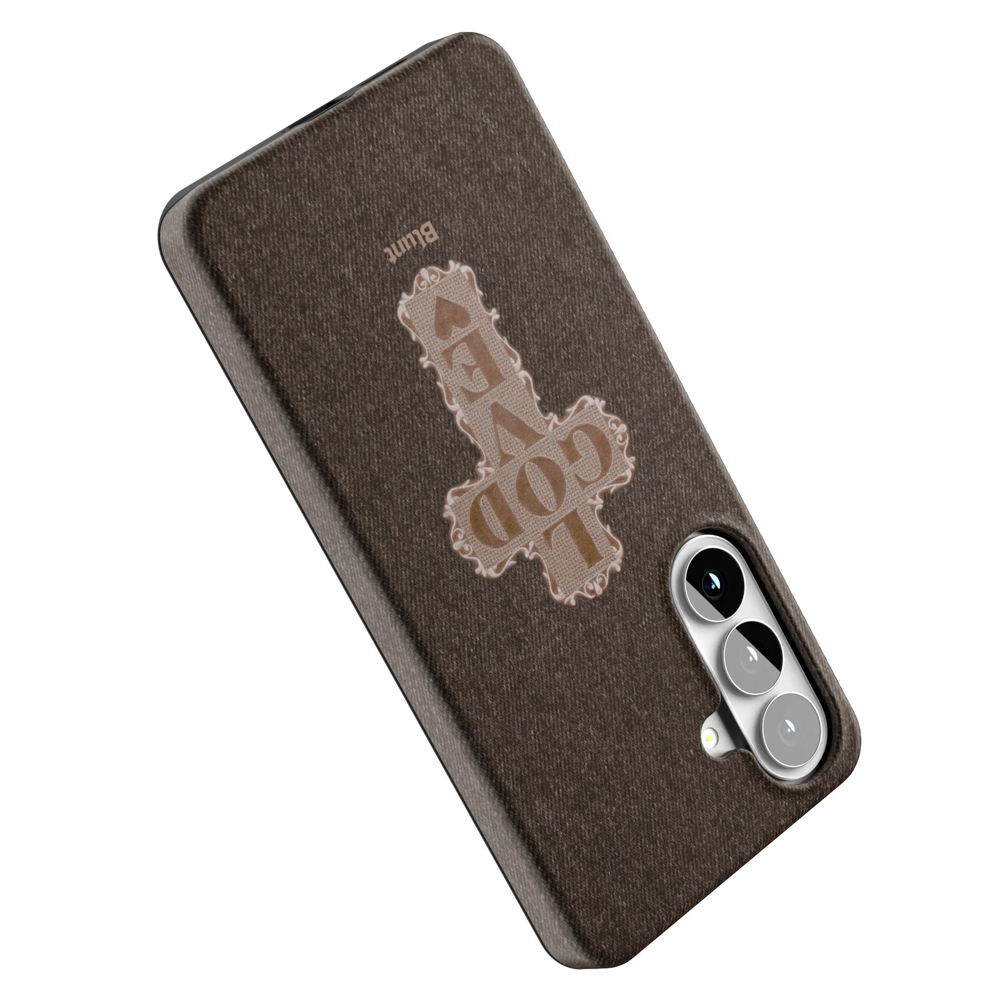 Love-God-Brown-Cross-samsung-case-Galaxy S26 Plus-4