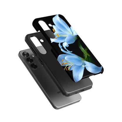 Eclipse Orchid in Blue Samsung Case