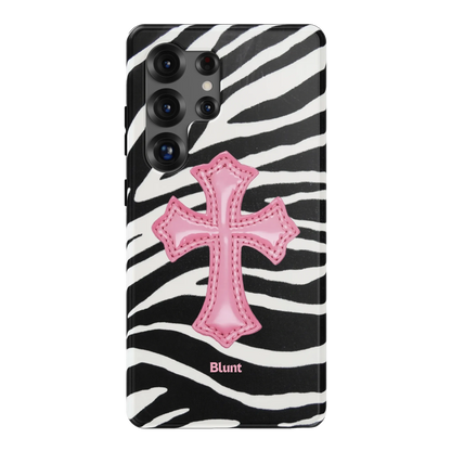 Zebra Halo Samsung Case