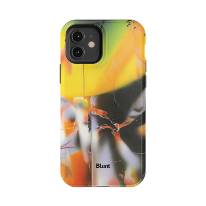 Golden Blur iPhone Case