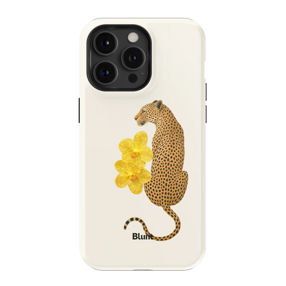 White Cleo iPhone Case