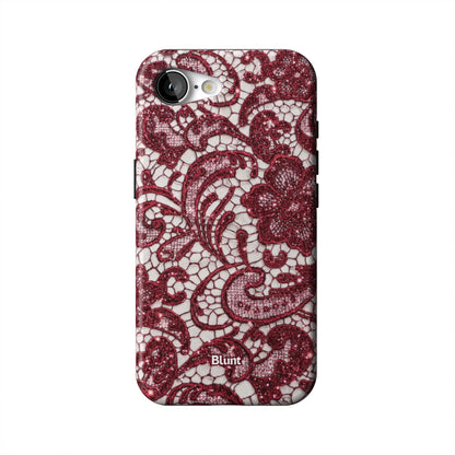 Crimson-Lace-iphone-case-iPhone 17 E-1