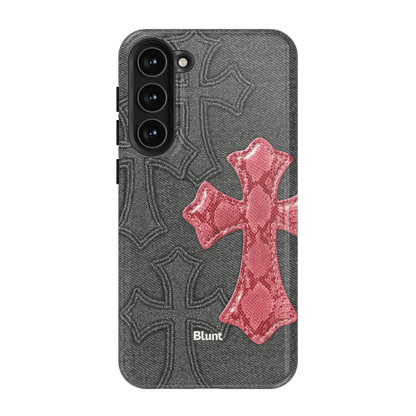 Pinkscale Cross Samsung Case
